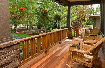 Cedar Decking in Bellflower