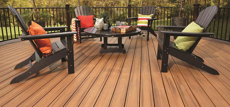 Black TREX Decking in Bellflower, CA