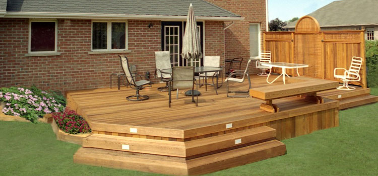 Cedar Composite Decking in Bellflower, CA