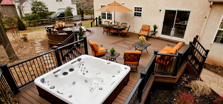 Creative Custom Decks Design in Bellflower, CA