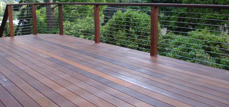 Installing IPE Decking in Bellflower, CA